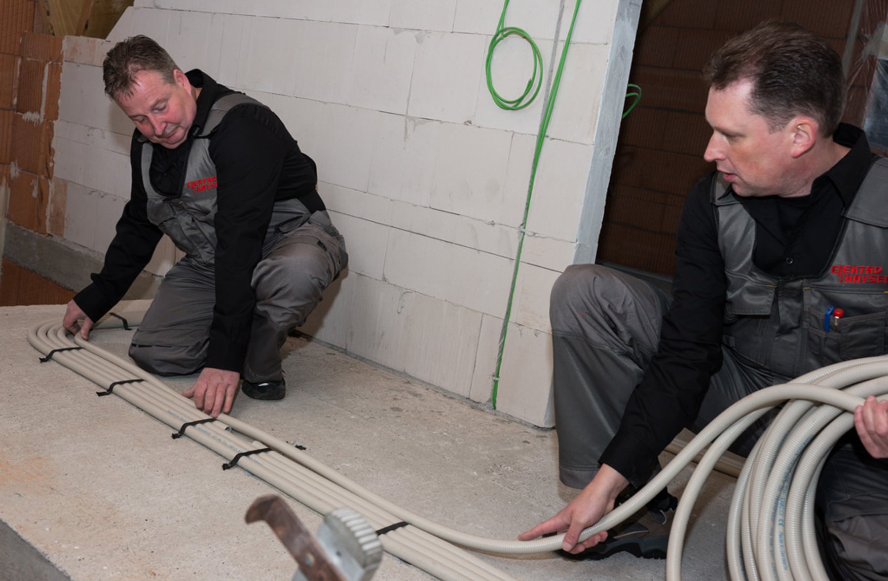 Moderne Hausinstallation
